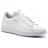 Pantofi sport Puma Smash V2 cu sigla brandului, albi Puma 292260 2
