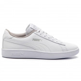 Pantofi sport Puma Smash V2 cu sigla brandului, albi Puma 292261 