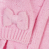 Fular din tricot decorativ, roz Cool club 292330 3