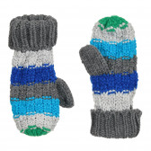 Mănuși groase tricotate cu un singur deget, multicolore Cool club 292568 