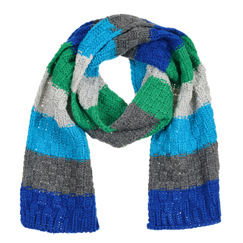 Fular tricotat, multicolor  292570