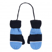Mănuși tricotate cu un singur deget, albastre Cool club 292576 