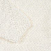 Cardigan tricotat din bumbac cu mâneci lungi pentru bebeluș, bej Cool club 292932 3