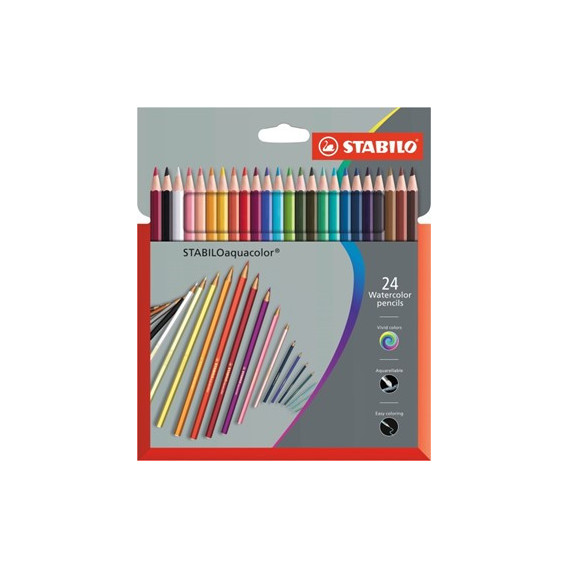 Acuarele și creioane colorate Aquacolor Stabilo 29303 