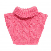 Fular-guler din tricot decorativ, roz Cool club 293617 3