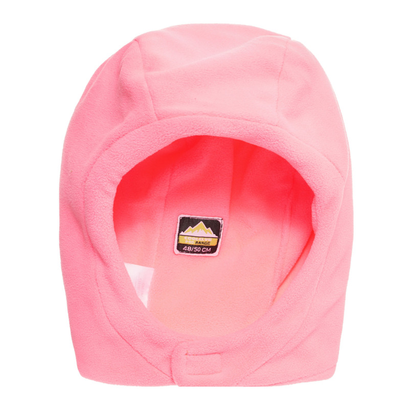 Căciulă - cagulă din fleece, pentru bebeluș, roz  293627