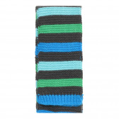 Eșarfă tricotată cu dungi multicolore. Cool club 293694 2