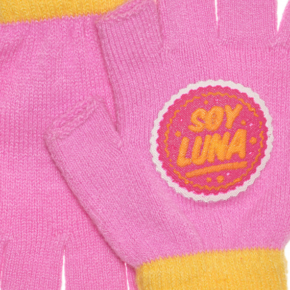 Mănuși fără degete cu aplicație Luna Cool club 294361 2
