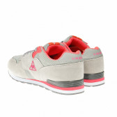 Pantofi de alergare în Bej și Coral pentru fete Le coq sportif 29442 2