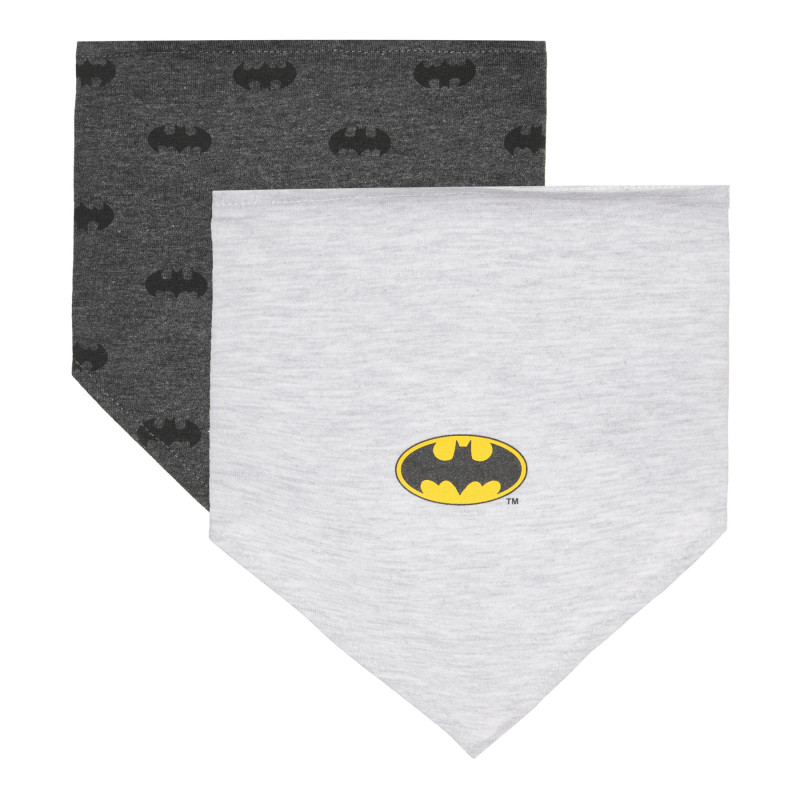Set de două bandane din bumbac cu imprimeu Batman, gri  294471