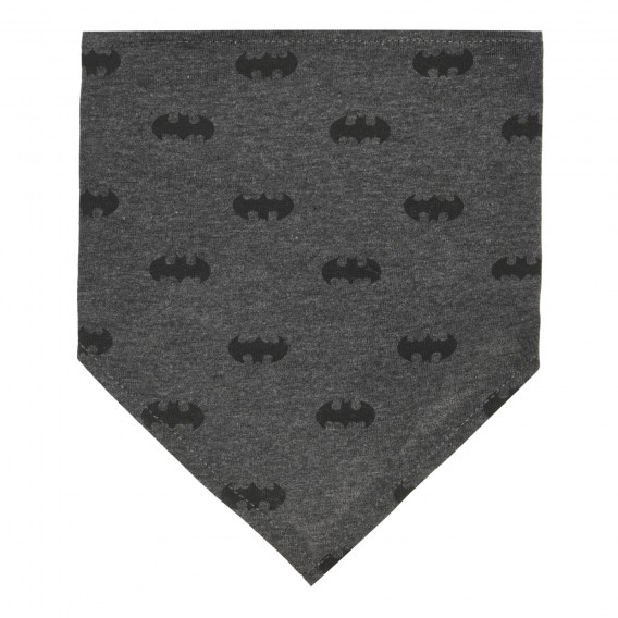 Set de două bandane din bumbac cu imprimeu Batman, gri Cool club 294475 5