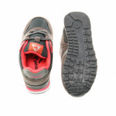Pantofi de alergare gri-portocaliu Le Coq pentru fete Le coq sportif 29452 3