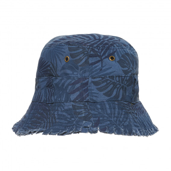 Pălărie din denim cu imprimeu floral pentru băiat, albastră Cool club 294955 