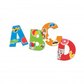 Puzzle cu alfabet englezesc din 26 de piese Learning Resources 295323 2