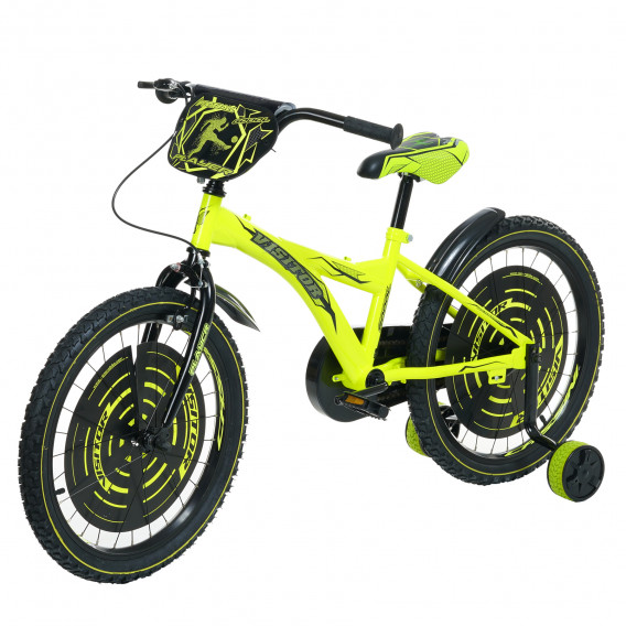 Bicicleta pentru copii VISITOR PLAYER 20 ", verde Venera Bike 295412 7