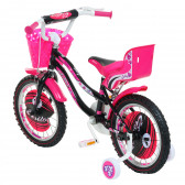 Bicicletă pentru copii LITTLE HEART 16 ", roz Venera Bike 295428 4