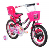 Bicicletă pentru copii LITTLE HEART 16 ", roz Venera Bike 295432 8