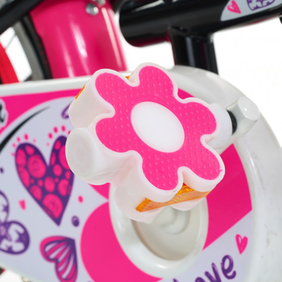 Bicicletă pentru copii LITTLE HEART 16 ", roz Venera Bike 295434 10