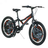 Bicicletă neagră pentru copii, mărimea 20 Venera Bike 295458 7