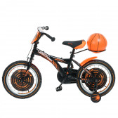 Bicicletă pentru copii, neagră, mărimea 16 Venera Bike 295467 3
