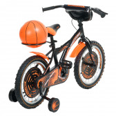 Bicicletă pentru copii, neagră, mărimea 16 Venera Bike 295470 6