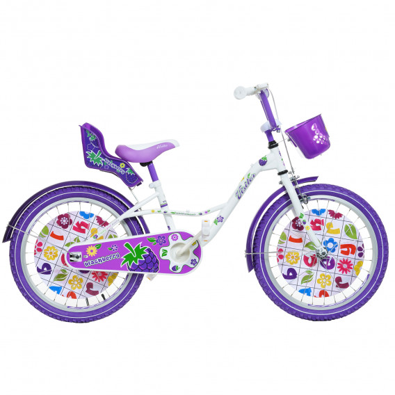 Bicicletă pentru copii, mov, Mărimea 20 Venera Bike 295486 7