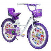 Bicicletă pentru copii, mov, Mărimea 20 Venera Bike 295487 
