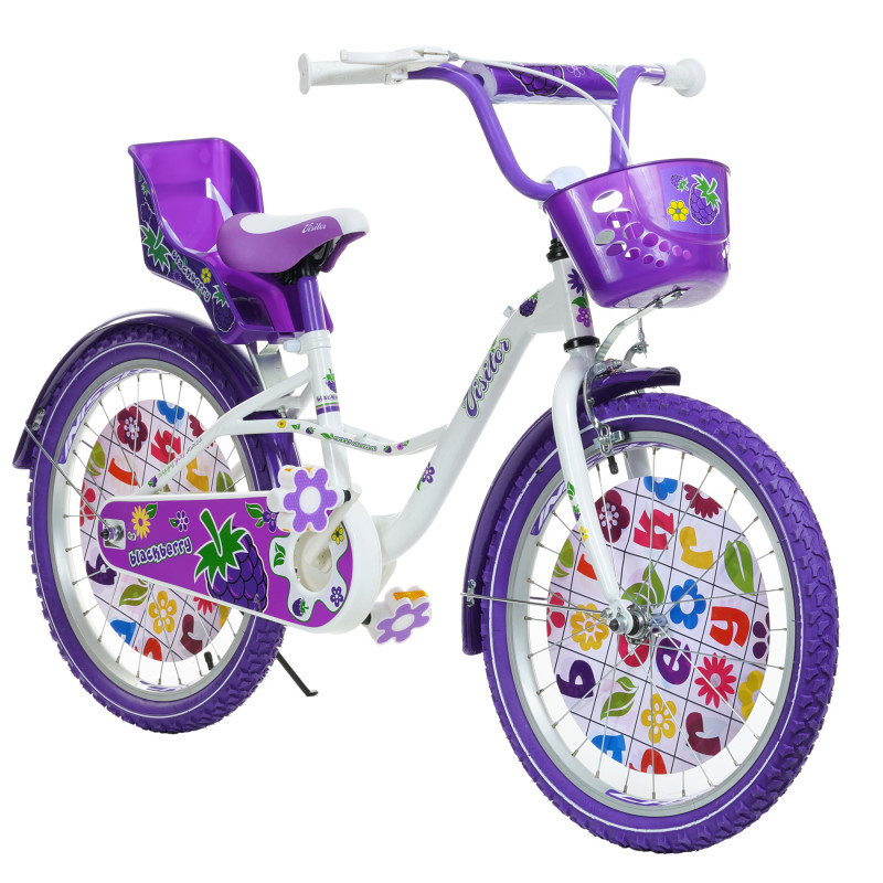 Bicicletă pentru copii, mov, Mărimea 20  295487