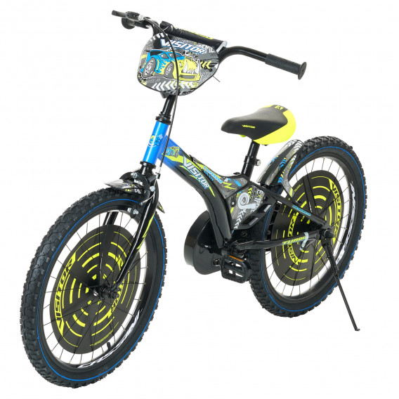 Bicicletă pentru copii TURBO 20" negru cu albastru Venera Bike 295495 6