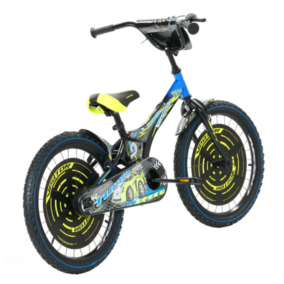 Bicicletă pentru copii TURBO 20" negru cu albastru Venera Bike 295499 5