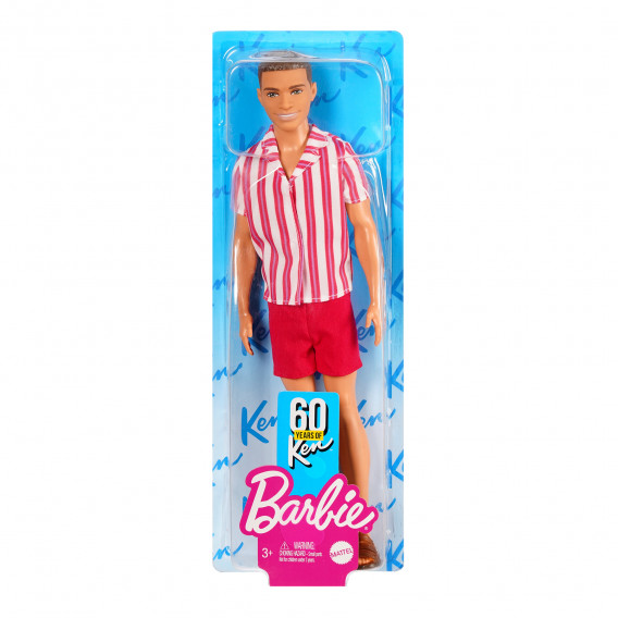 Papușa Ken cu camașă si pantaloni scurți Barbie 295513 