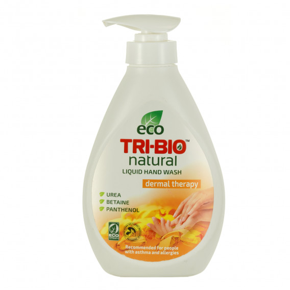 Săpun lichid natural Dermal Therapy, flacon de plastic cu distribuitor, 240 ml Tri-Bio 295586 