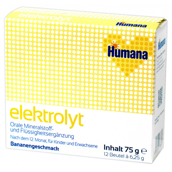 Electrolit Humana cu gust de banane Humana 2956 