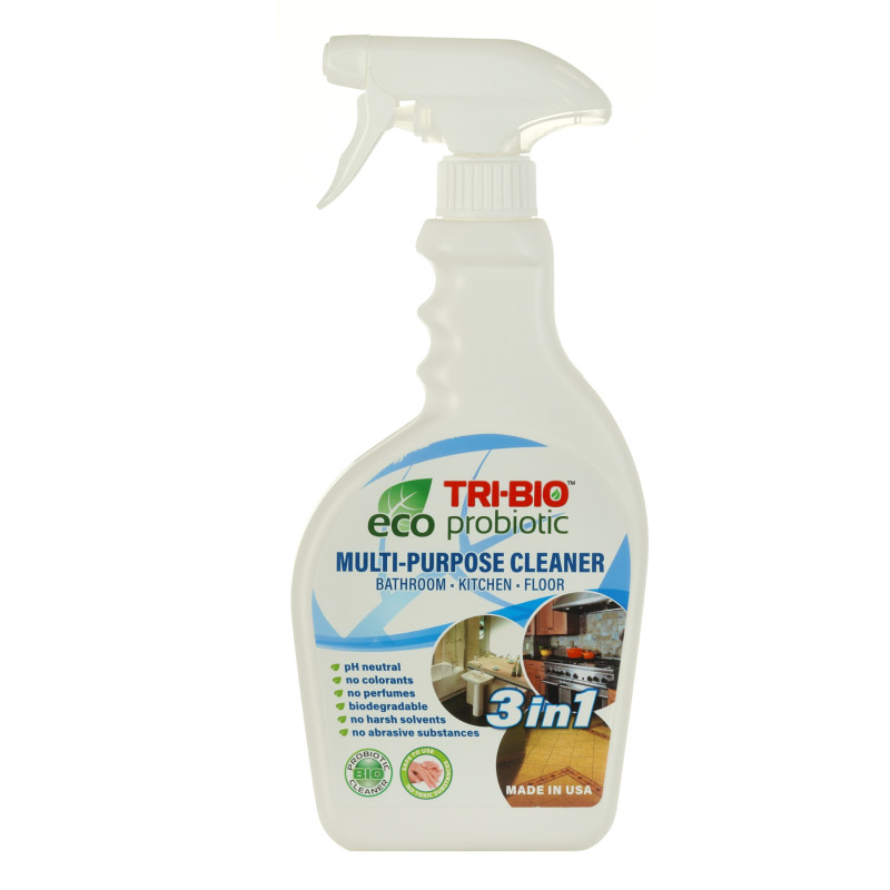 Detergent Probiotic Multifuncțional, flacon de plastic cu pulverizator, 420 ml  295604
