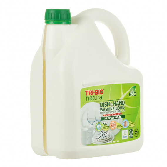 Detergent natural de spălare a vaselor, eco, bidon, 2,84 l Tri-Bio 295626 2