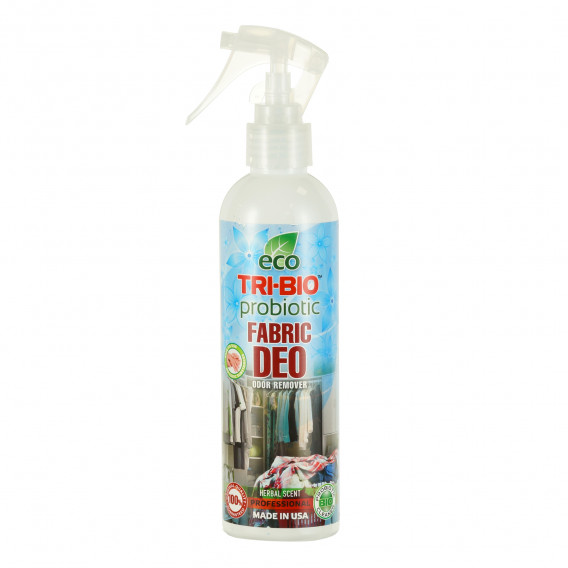 Spray deodorant pentru țesături, flacon de 210 ml cu pulverizator Tri-Bio 295634 