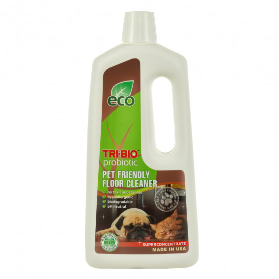 Soluție de curățat Probiotic, sigur pentru animale de companie, sticlă de plastic, 890 ml Tri-Bio 295640 