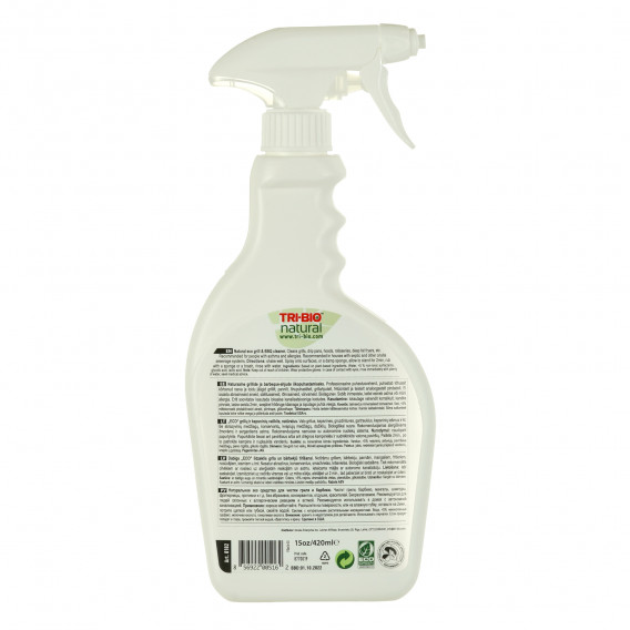Detergent ecologic natural pentru curățarea grătarelor și a grill-urilor, 420 ml Tri-Bio 295677 3
