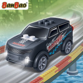 Mini mașinuță de designer neagră, 23 piese Ban Bao 295796 2