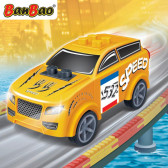 Mini mașinuță galbenă, 23 piese Ban Bao 295802 2