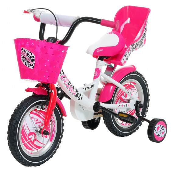 Bicicleta pentru copii, roz, mărime 12 Venera Bike 295816 2