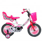 Bicicleta pentru copii, roz, mărime 12 Venera Bike 295821 7