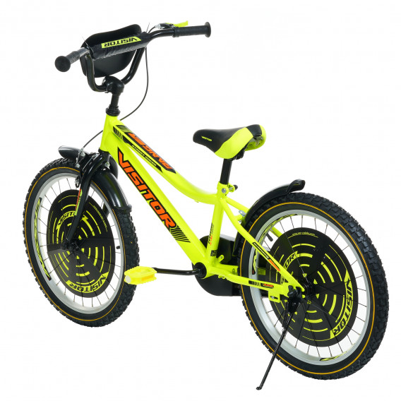 Bicicleta pentru copii RANGER VISITOR 20" galbenă Venera Bike 295865 4