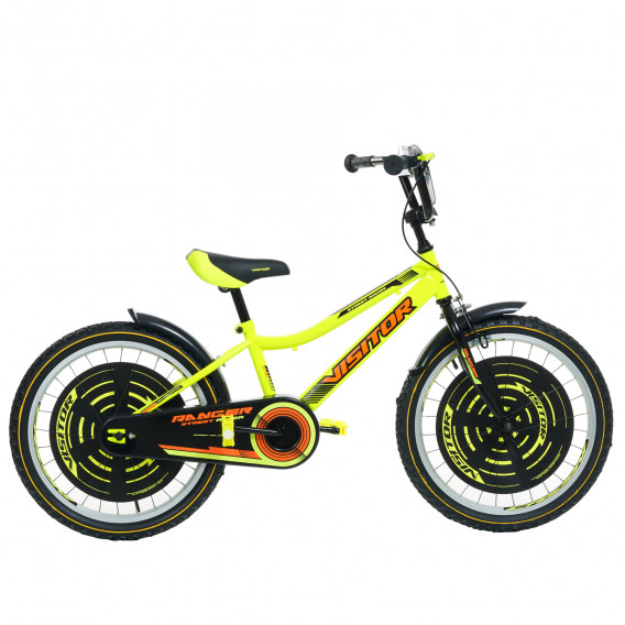 Bicicleta pentru copii RANGER VISITOR 20" galbenă Venera Bike 295868 7