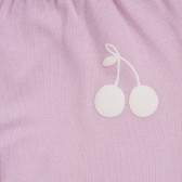 Colanți scurți din bumbac pentru bebeluși, roz Pinokio 295988 2
