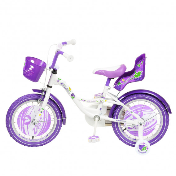 Bicicletă pentru copii, mov, Mărimea 16 Venera Bike 295999 3