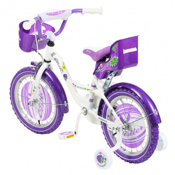 Bicicletă pentru copii, mov, Mărimea 16 Venera Bike 296000 4