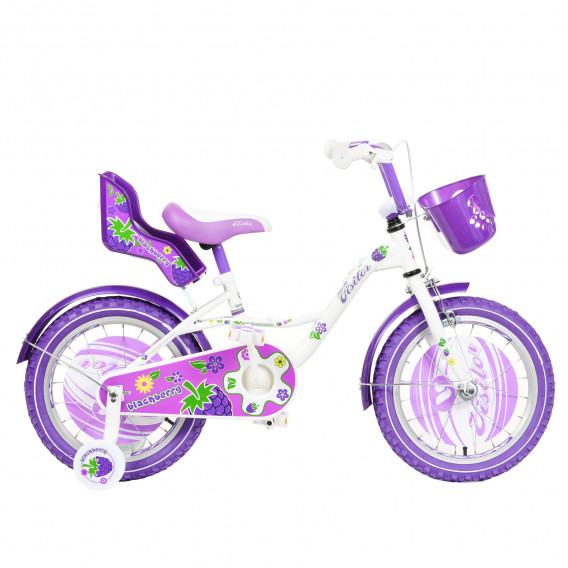 Bicicletă pentru copii, mov, Mărimea 16 Venera Bike 296003 7