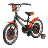 Bicicletă neagră pentru copii, mărimea 16 Venera Bike 296012 2