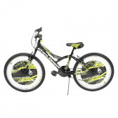Bicicletă neagră pentru copii, mărimea 24 Venera Bike 296054 2